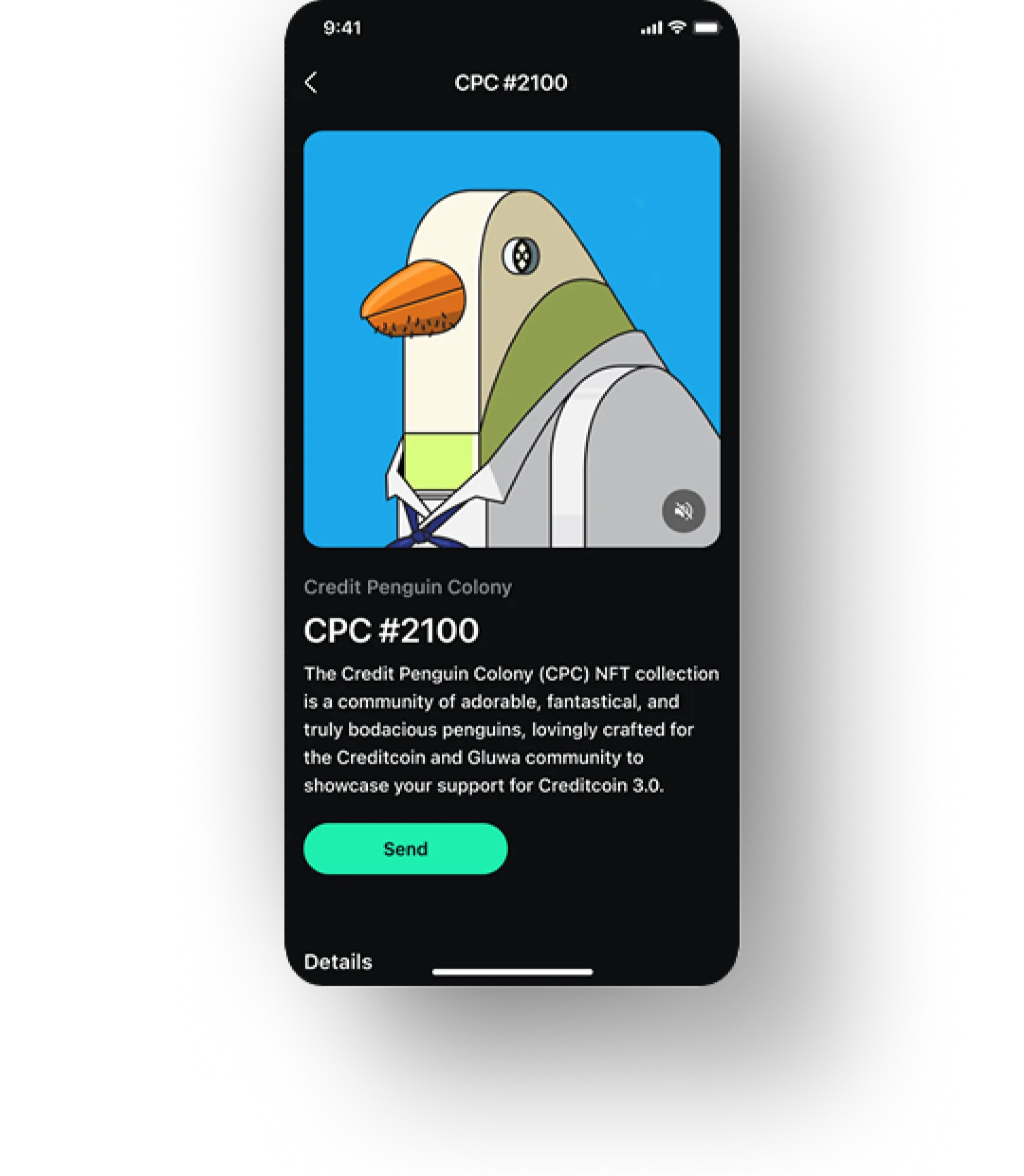 NFT collection in Credit Wallet